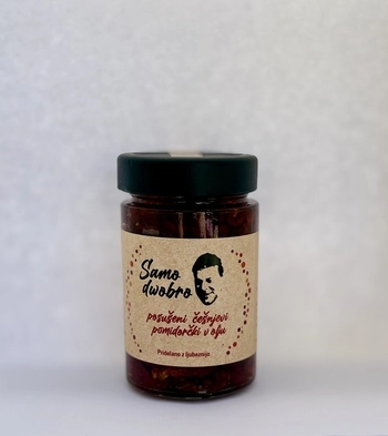 suseni cesnjevi paradizniki v olju 90 g