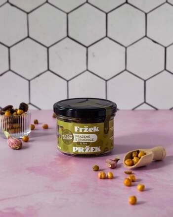 Pražene stročnice česen, 100 g