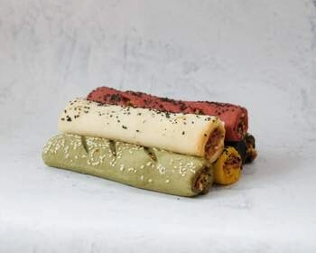ekologiczna bułka khorasan z warzywami 100 g