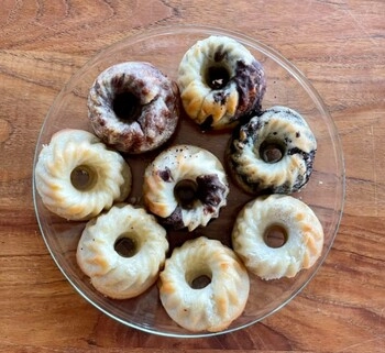 mini veganski poticki (2 kosa) - oreh